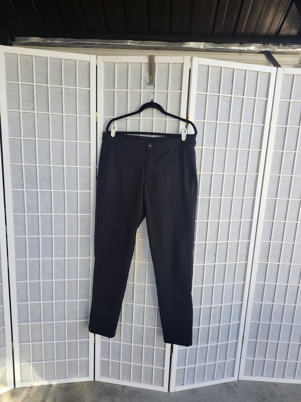 lululemon athletica Men's Black Chinos